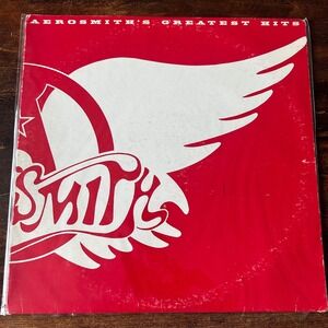 Aerosmith Greatest Hits Vinyl LP 12" Red Sleeve 1980 Columbia FC 36865 Good Cond